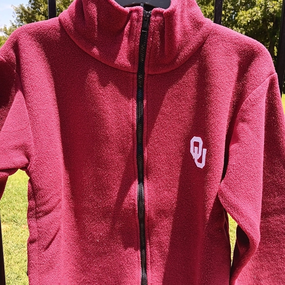Crimson OU fleece jacket - Picture 4 of 4